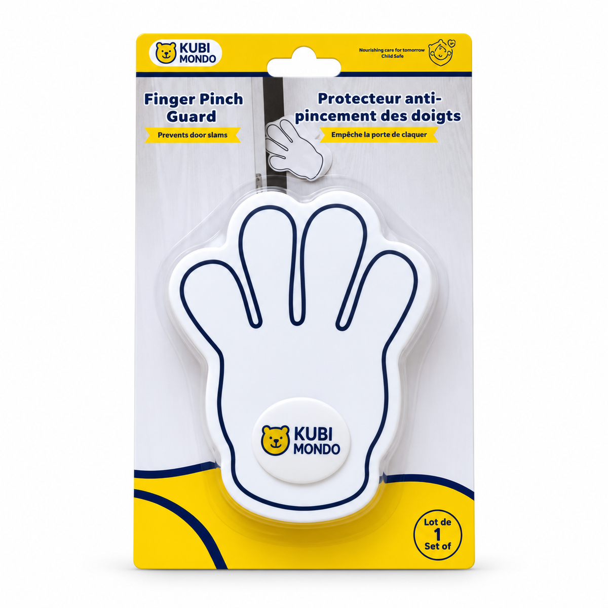 Protection Anti-Pincement de Doigts pour Porte KubiMondo