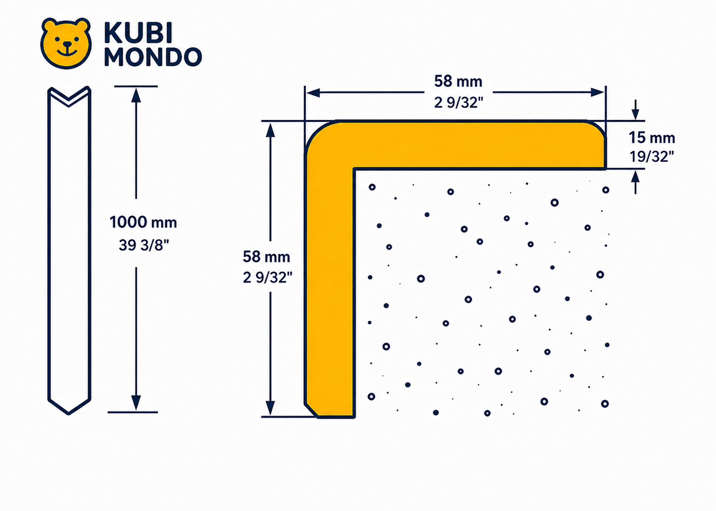 Protection d’Angle KubiMondo
